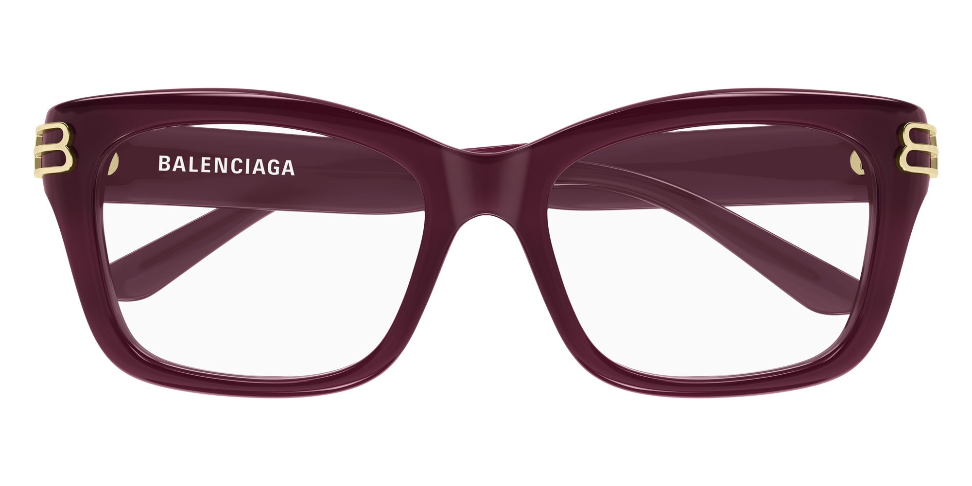 Balenciaga® BB0472O BB0472O 004 54 Eyeglasses - 004-Burgundy
