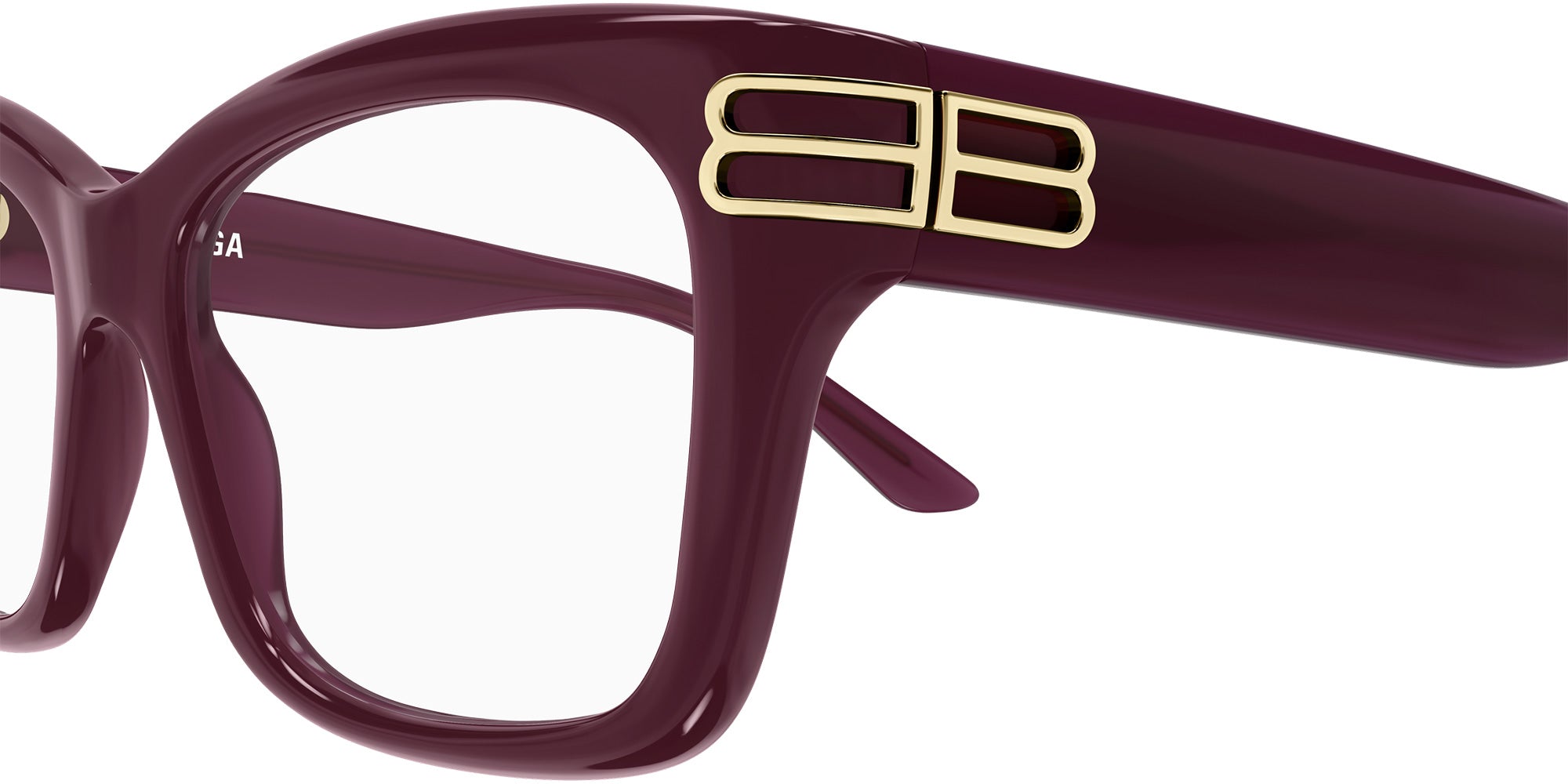 Balenciaga® BB0472O BB0472O 004 54 Eyeglasses - 004-Burgundy