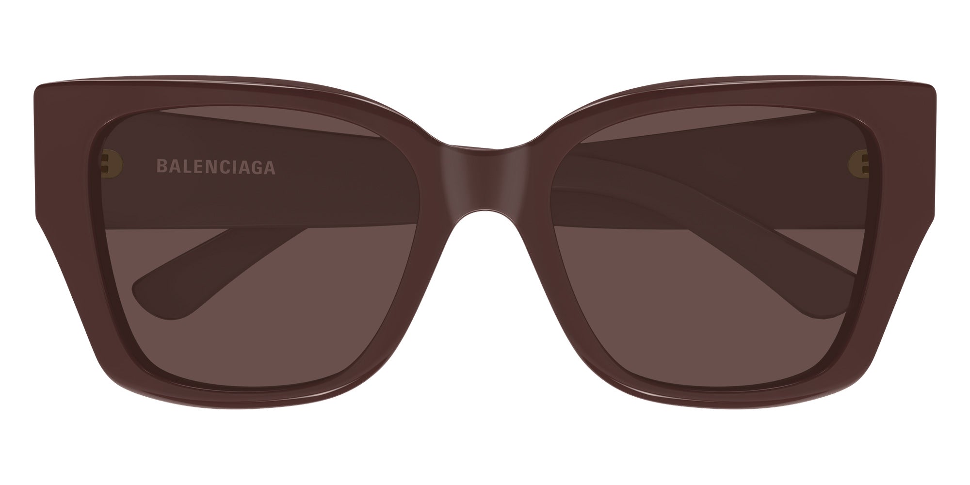 Balenciaga® BB0474S BB0474S 003 55 Sunglasses - 003-Burgundy