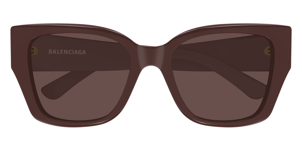 Balenciaga® BB0474S BB0474S 003 55 Sunglasses - 003-Burgundy