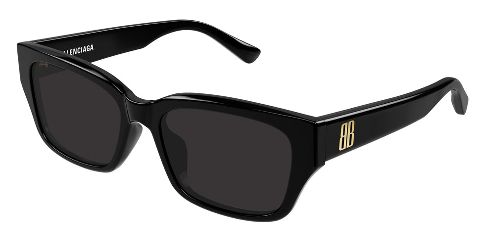 Balenciaga® BB0480SK BB0480SK 001 56 Sunglasses - 001-Black