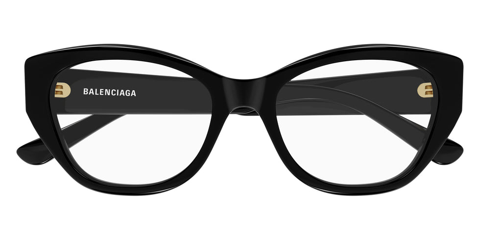 Balenciaga® BB0481O BB0481O 001 54 Eyeglasses - 001-Black