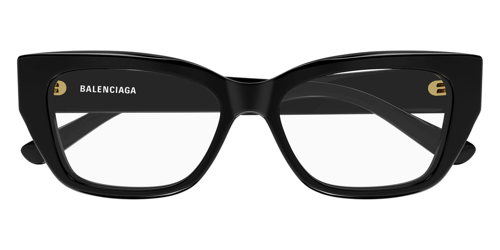 Balenciaga® BB0483O BB0483O 001 55 Eyeglasses - 001-Black