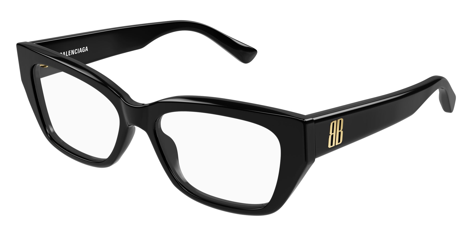 Balenciaga® BB0483O BB0483O 001 55 Eyeglasses - 001-Black