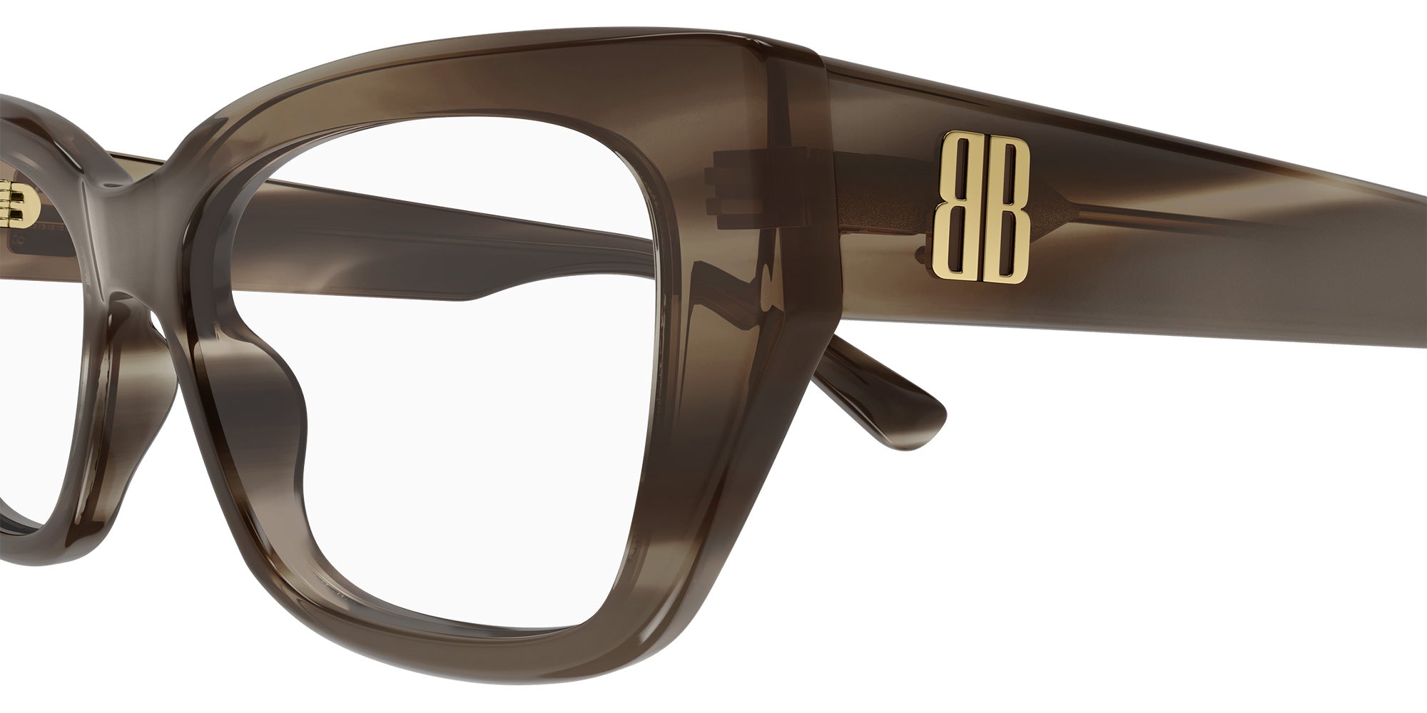 Balenciaga® BB0483O BB0483O 004 55 Eyeglasses - 004-Brown