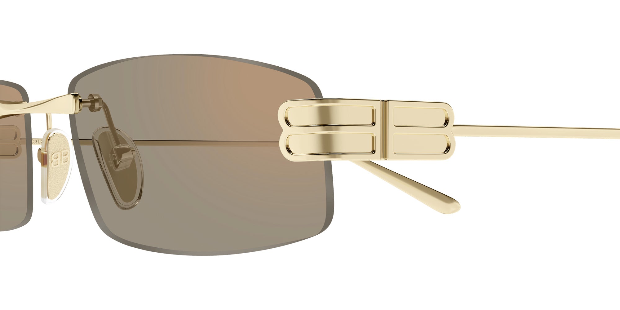 Balenciaga® BB0488S BB0488S 007 62 Sunglasses - 007-Gold