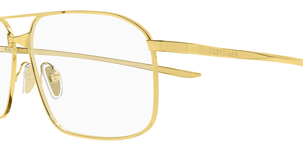 Balenciaga® BB0495O BB0495O 002 61 Eyeglasses - 002-Gold