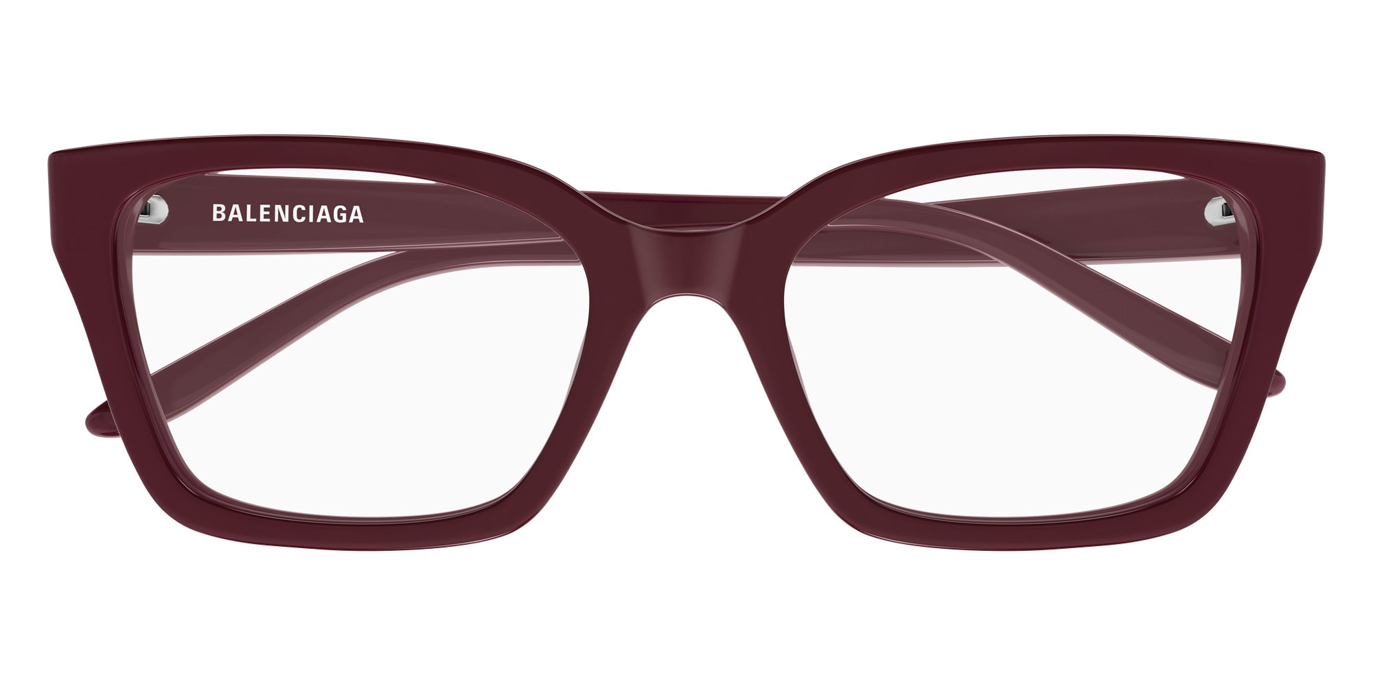 Balenciaga® BB0501O BB0501O 006 55 Eyeglasses - 006-Burgundy