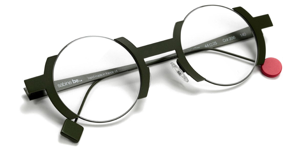 Sabine Be® Be Balloon Slim SB Be Balloon Slim 206 44 - Satin Khaki Eyeglasses