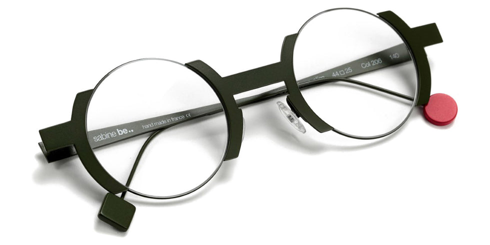 Sabine Be® Be Balloon Slim SB Be Balloon Slim 206 44 - Satin Khaki Eyeglasses