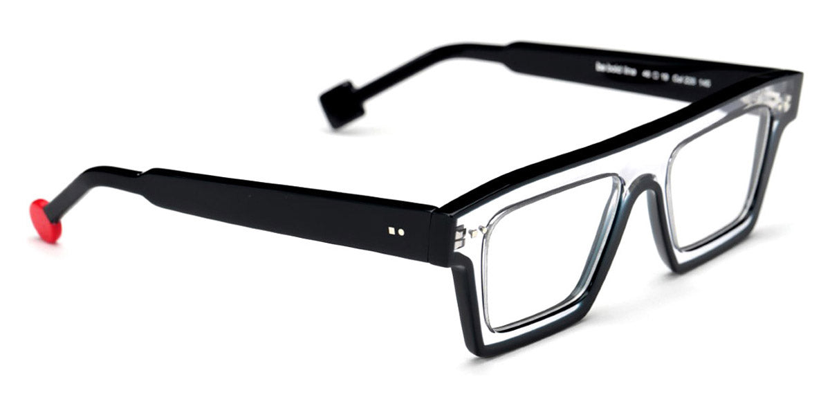 Sabine Be® Be Bold Line - Shiny Crystal / Shiny Midnight Blue Eyeglasses