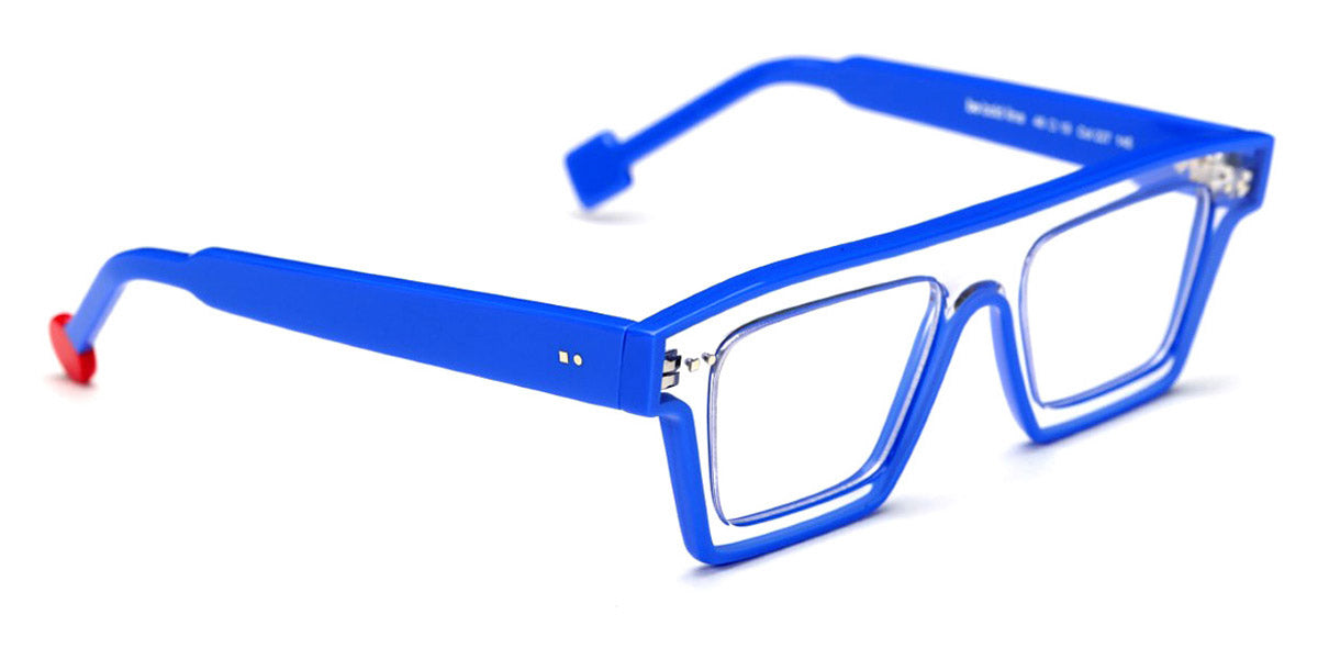 Sabine Be® Be Bold Line - Shiny Crystal / Shiny Blue Klein Eyeglasses