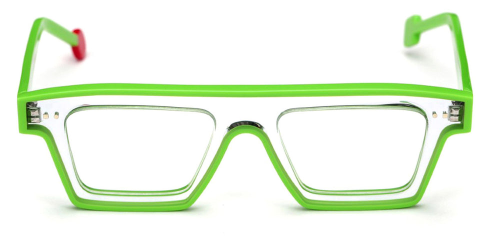 Sabine Be® Be Bold Line - Shiny Crystal / Shiny Prairie Green Eyeglasses