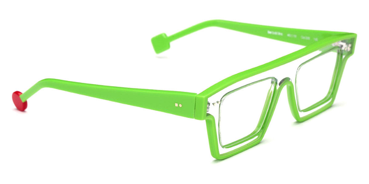 Sabine Be® Be Bold Line - Shiny Crystal / Shiny Prairie Green Eyeglasses