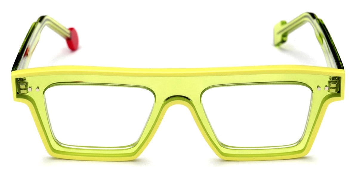 Sabine Be® Be Bold Line SB Be Bold Line 384 46 - Shiny Translucent Lime / Shiny Yellow Eyeglasses