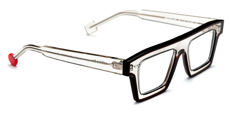 Sabine Be® Be Bold Line SB Be Bold Line 385 46 - Shiny Translucent Brown / Shiny Brown Eyeglasses
