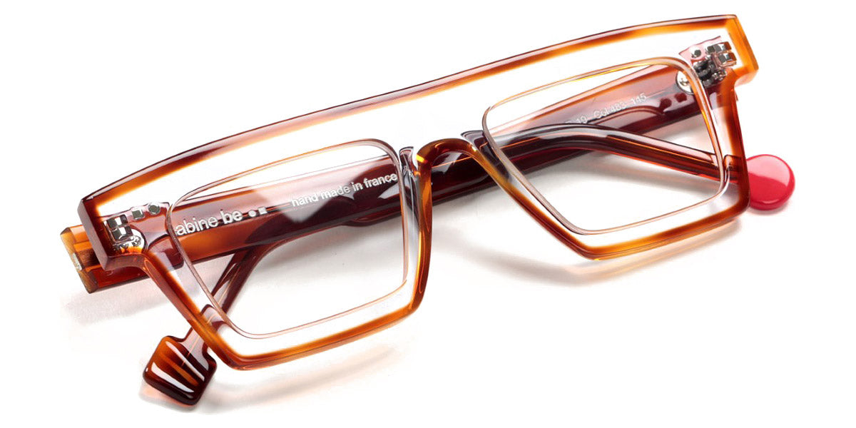 Sabine Be® Be Bold Line SB Be Bold Line 483 46 - Shiny Crystal / Shiny Blonde Tortoise Shell Eyeglasses