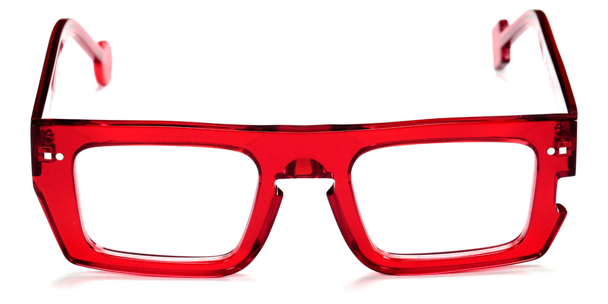 Sabine Be® Be Bossy SB Be Bossy 16 49 - Shiny Translucent Red Eyeglasses