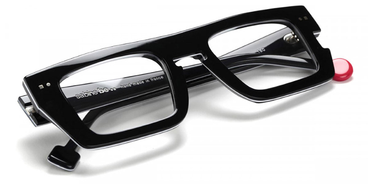 Sabine Be® Be Bossy - Shiny Midnight Blue / White / Shiny Navy Blue Eyeglasses