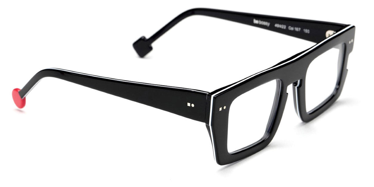 Sabine Be® Be Bossy - Shiny Midnight Blue / White / Shiny Navy Blue Eyeglasses