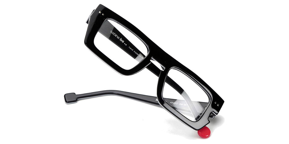Sabine Be® Be Bossy - Shiny Midnight Blue / White / Shiny Navy Blue Eyeglasses
