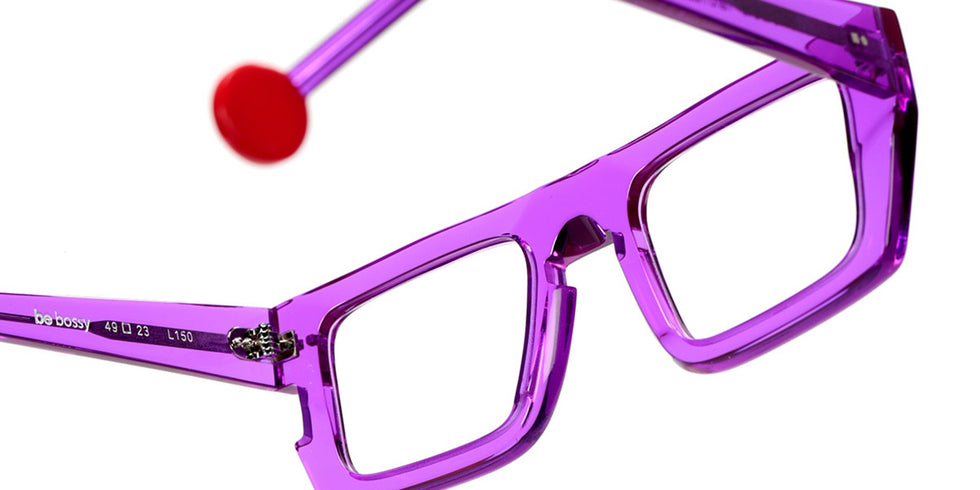Sabine Be® Be Bossy SB Be Bossy 807 49 - Shiny Translucent Violin Eyeglasses
