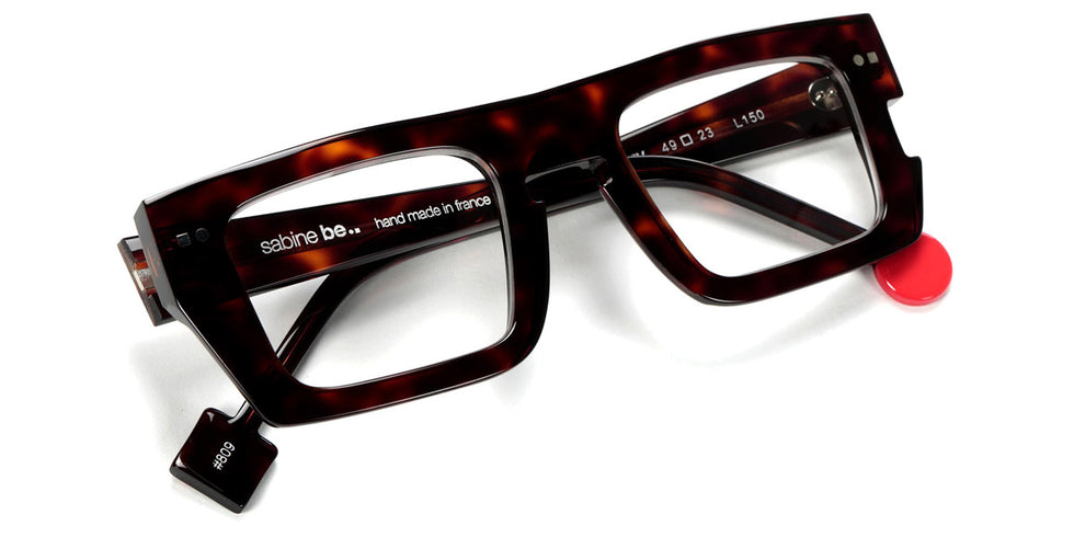 Sabine Be® Be Bossy SB Be Bossy 809 49 - Shiny Cherry Tortoiseshell Eyeglasses