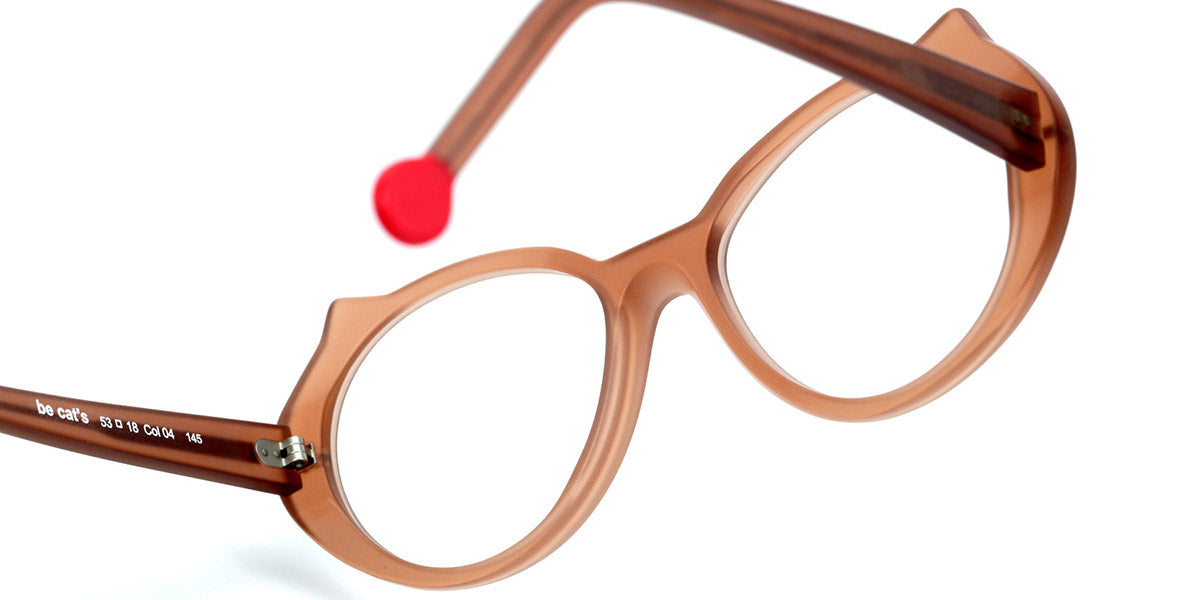 Sabine Be® Be Cat'S SB Be Cat'S 4 53 - Matte Translucent Beige Eyeglasses