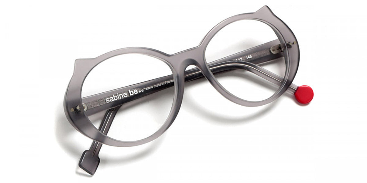 Sabine Be® Be Cat'S - Matte Translucent Grey Eyeglasses