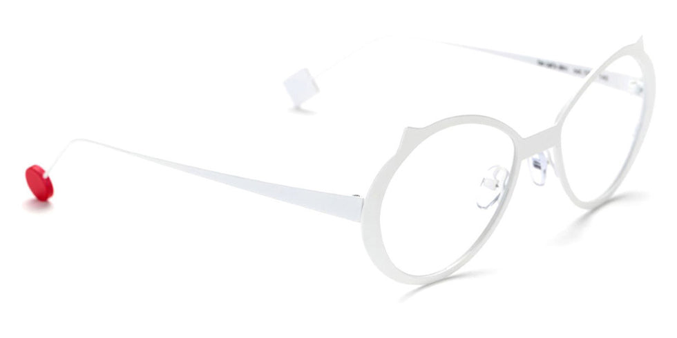 Sabine Be® Be Cat'S Slim - Satin White Eyeglasses