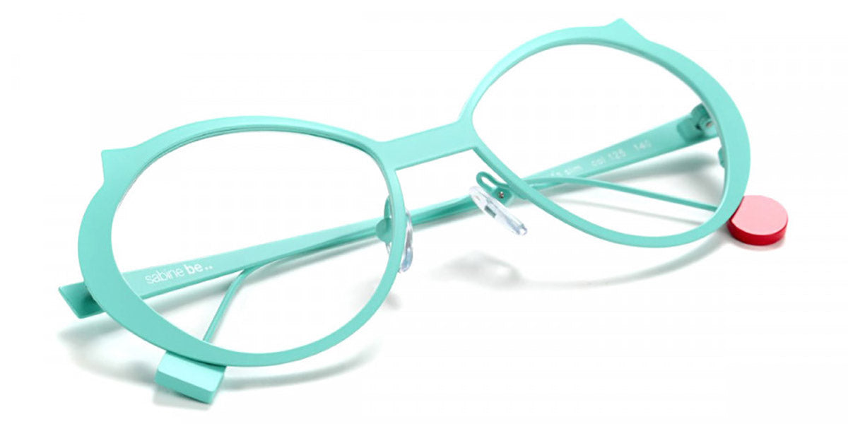 Sabine Be® Be Cat'S Slim - Satin Turquoise Eyeglasses