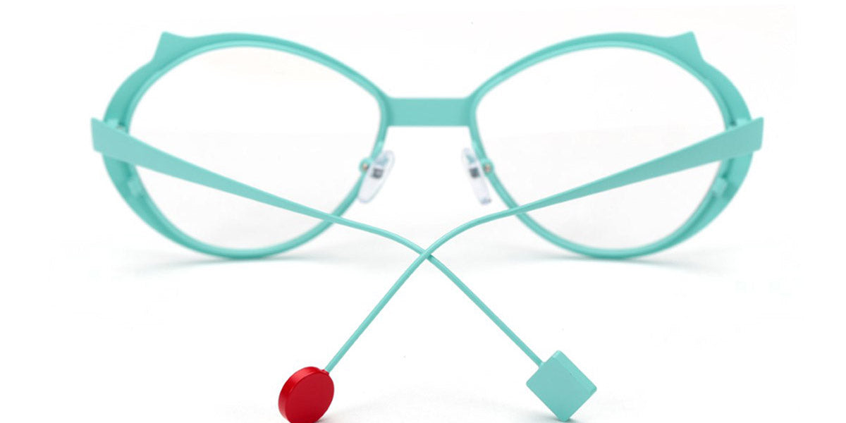 Sabine Be® Be Cat'S Slim - Satin Turquoise Eyeglasses