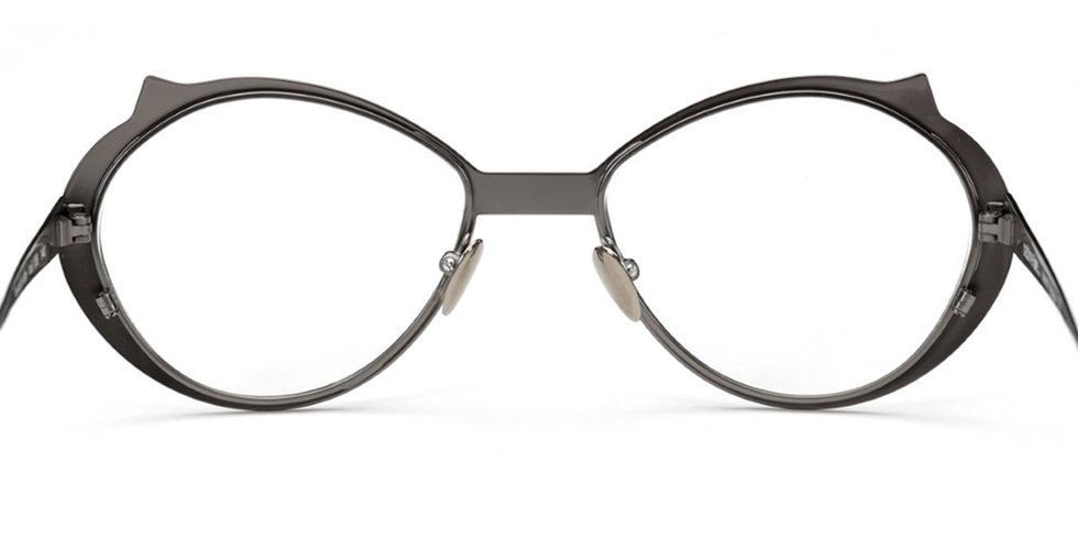 Sabine Be® Be Cat'S Slim - Polished Ruthenium Eyeglasses