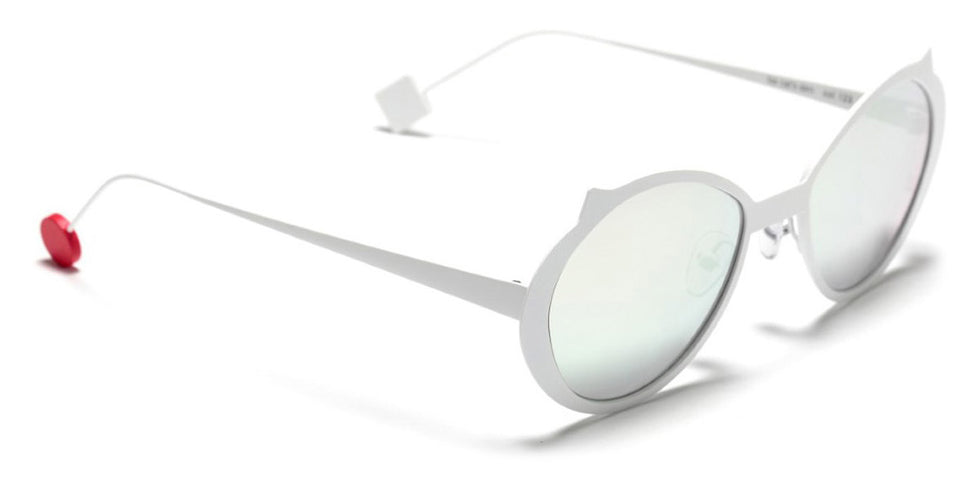 Sabine Be® Be Cat'S Slim Sun - Satin White Sunglasses