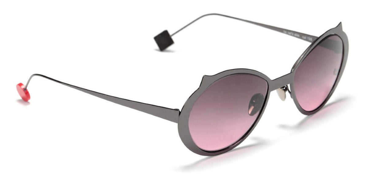 Sabine Be® Be Cat'S Slim Sun - Polished Ruthenium Sunglasses