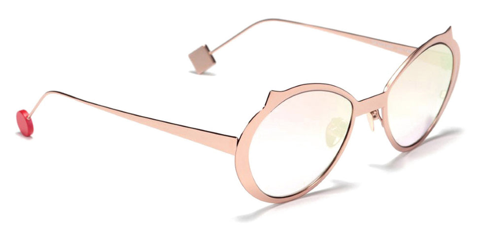 Sabine Be® Be Cat'S Slim Sun - Polished Rose Gold Sunglasses