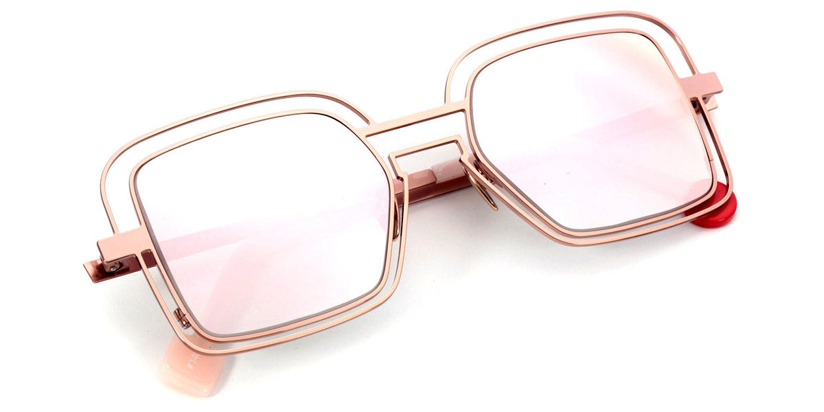 Sabine Be® Be Clush Wire Sun SB Be Clush Wire Sun 140 53 - Polished Rose Gold Sunglasses