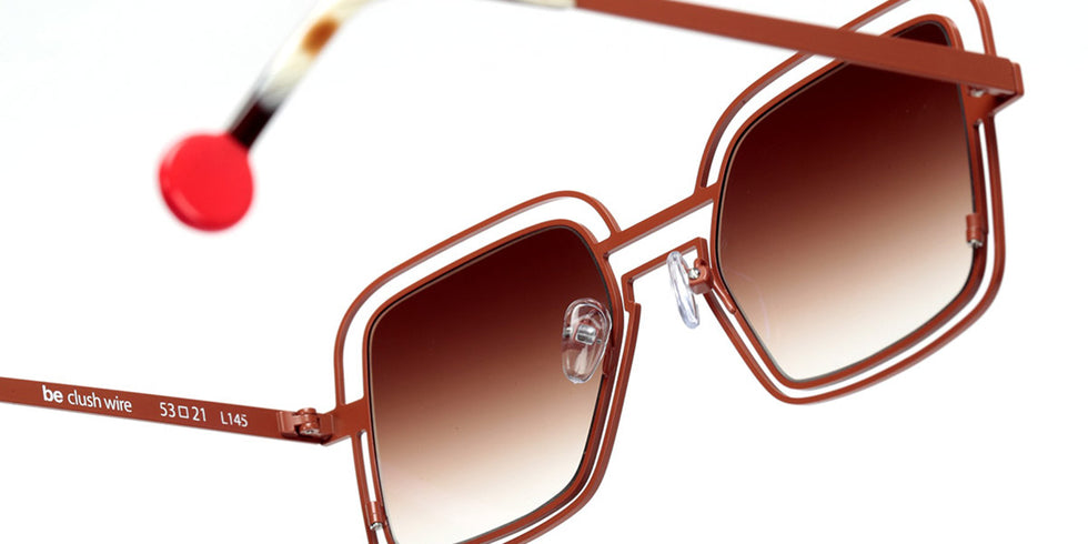 Sabine Be® Be Clush Wire Sun SB Be Clush Wire Sun 773 53 - Camel Brillant Sunglasses