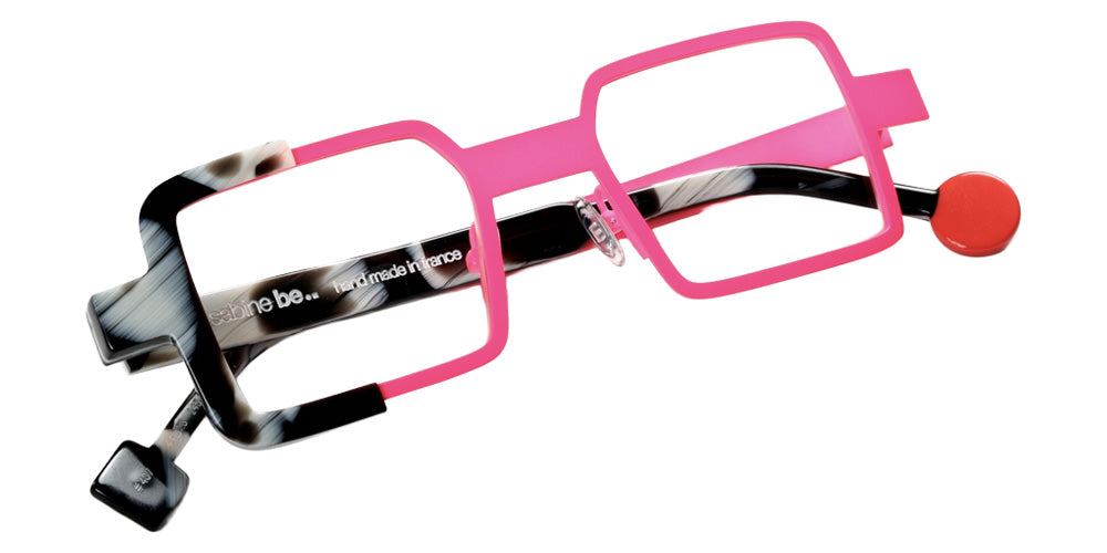 Sabine Be® Be Cubic be cubic 407 - 407 Horn Shiny/Rose Fluorescent Satin