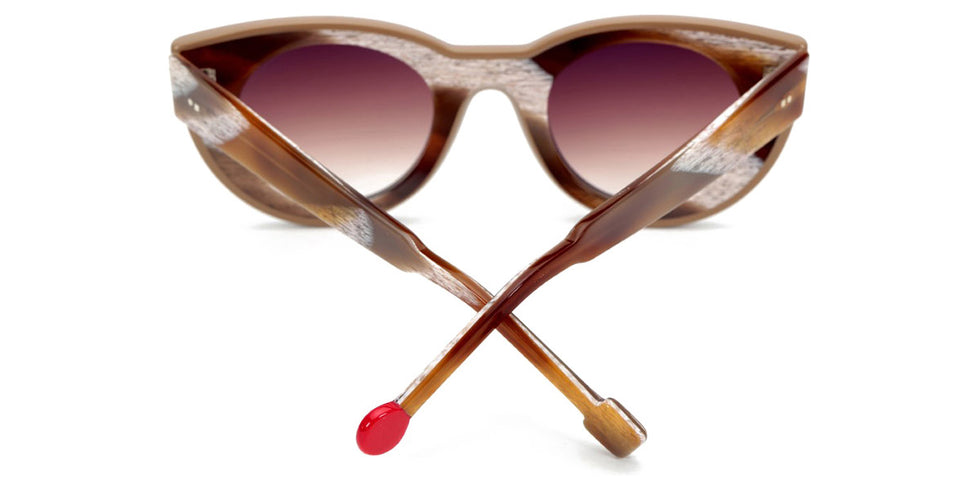 Sabine Be® Be Cute Line Sun SB Be Cute Line Sun 455 48 - Shiny Vintage Horn / Shiny Beige Sunglasses