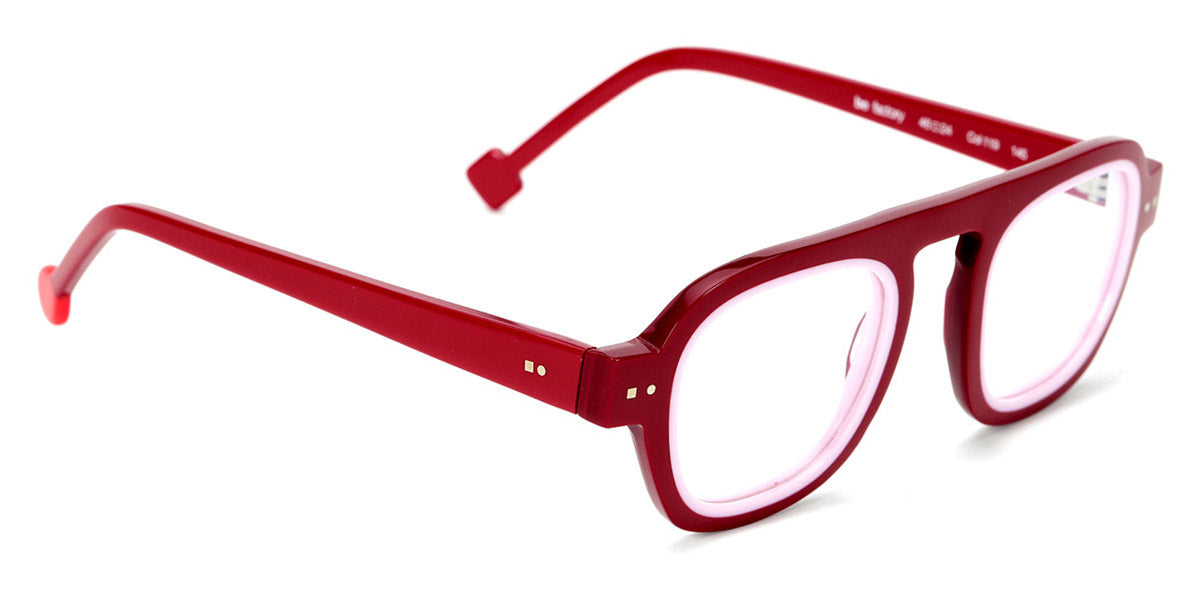 Sabine Be® Be Factory - Shiny Burgundy / Shiny Baby Pink Eyeglasses