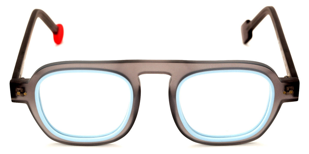 Sabine Be® Be Factory - Matte Baby Blue / Matte Translucent Gray Eyeglasses