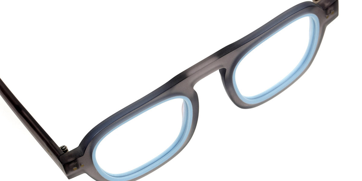 Sabine Be® Be Factory - Matte Baby Blue / Matte Translucent Gray Eyeglasses