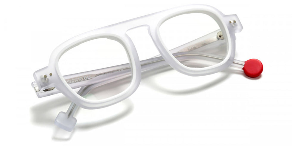 Sabine Be® Be Factory - Matte Crystal / Matte White Eyeglasses