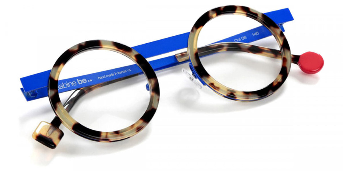 Sabine Be® Be Gipsy - Shiny Tokyo Tortoise / Satin Blue Klein Eyeglasses