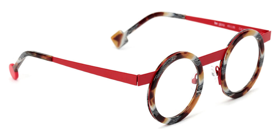 Sabine Be® Be Gipsy - Shiny Vintage Tortoise/ Satin Red Eyeglasses