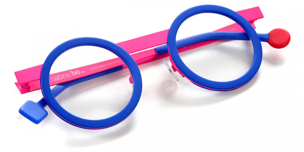 Sabine Be® Be Gipsy - Matte Blue Klein / Satin Neon Pink Eyeglasses