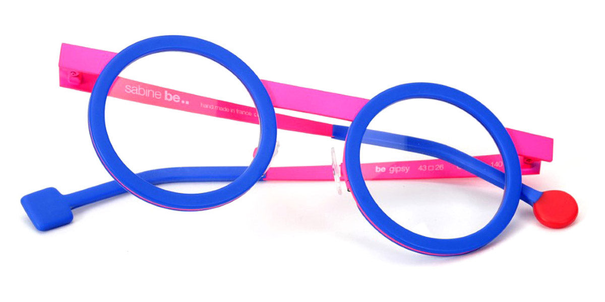 Sabine Be® Be Gipsy - Matte Blue Klein / Satin Neon Pink Eyeglasses