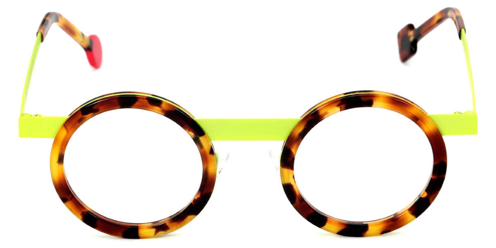 Sabine Be® Be Gipsy - Shiny Fauve Tortoise / Satin Neon Yellow Eyeglasses