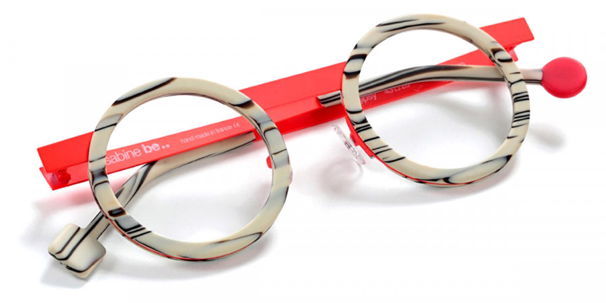 Sabine Be® Be Gipsy - Matte Vanilla Choco / Satin Neon Orange Eyeglasses